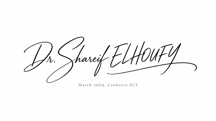 Dr. Shareif ELHOUFY